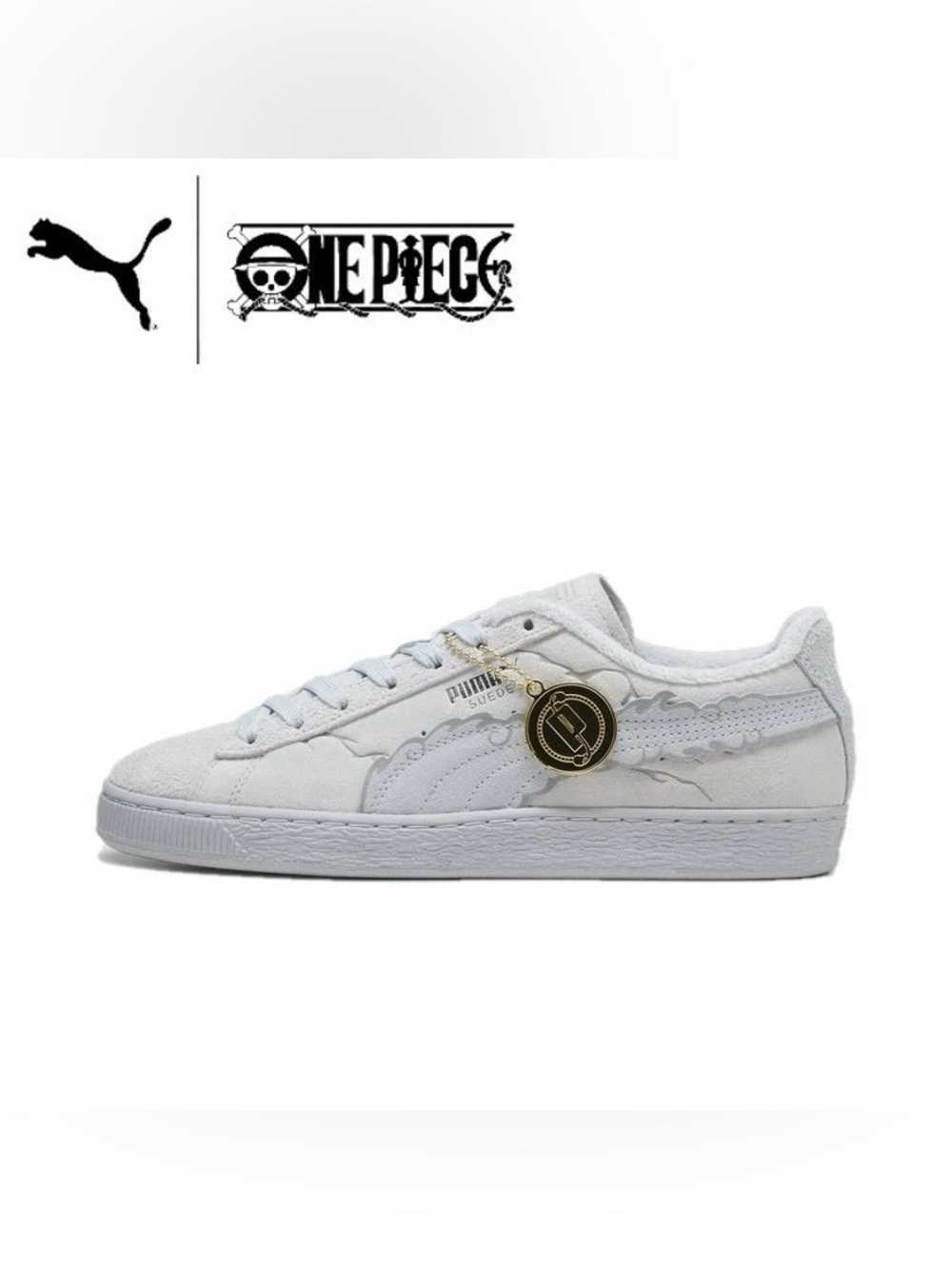 Puma x One Piece Luffy Suede Sneakers
